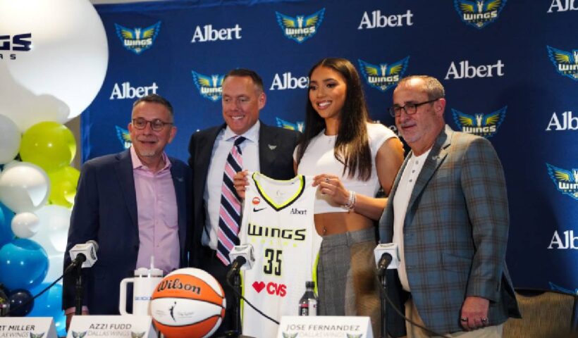 Azzi Fudd Dallas Wings Press Conference WNBA 2026