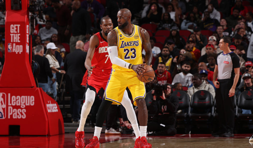 Lebron James Kevin Durant Los Angeles Lakers Houston Rockets 2026