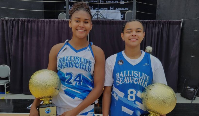 2026 Ballislife All-American Game_ GiGi Battle, Aaliah Spaight MVP