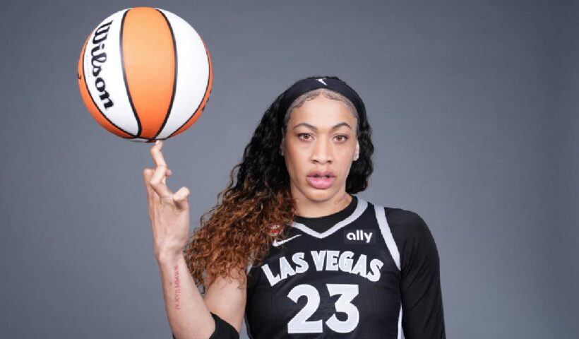 Las Vegas Aces Media Day Chennedy Carter WNBA