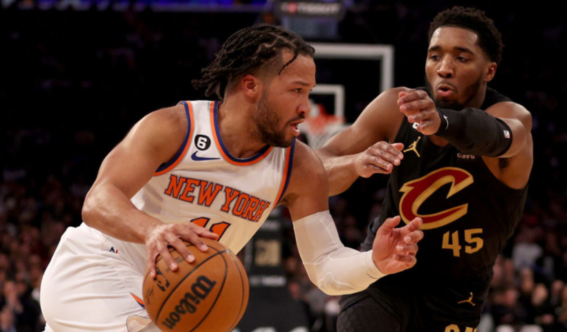 Jalen Brunson and Donovan Mitchell 2023