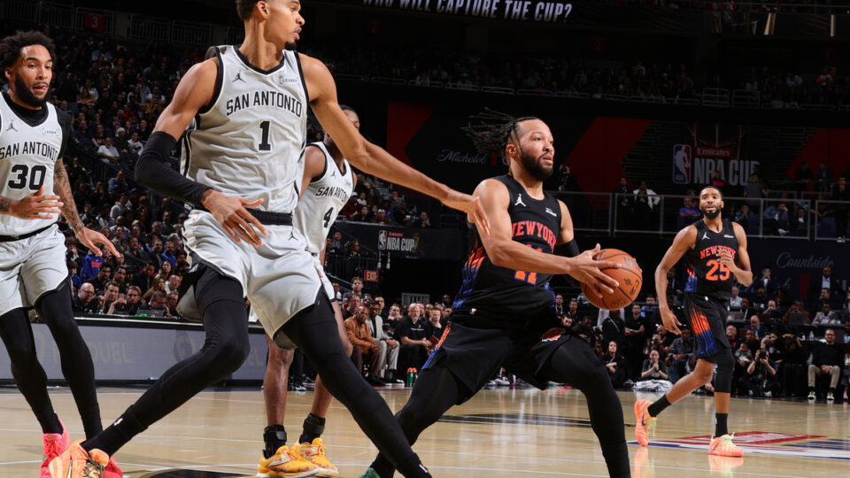 Jalen Brunson Victor Wembanyama New York Knicks San Antonio Spurs