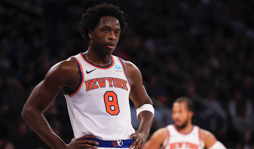 OG Anunoby, New York Knicks. 2026 NBA Finals,