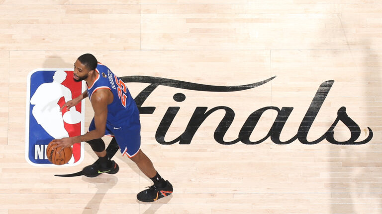 Mikal Bridges New York Knicks NBA Finals