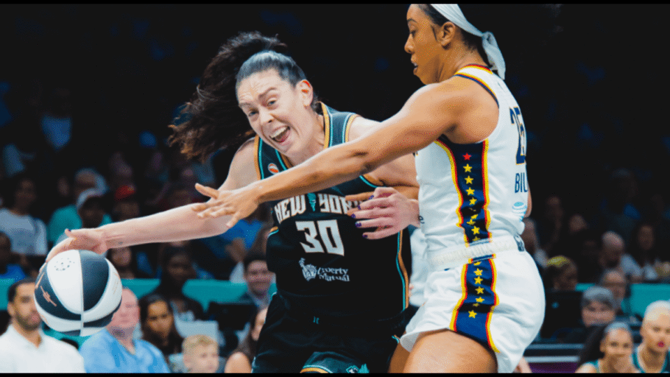 Breanna Stewart New York Liberty Monique Billings Indiana Fever