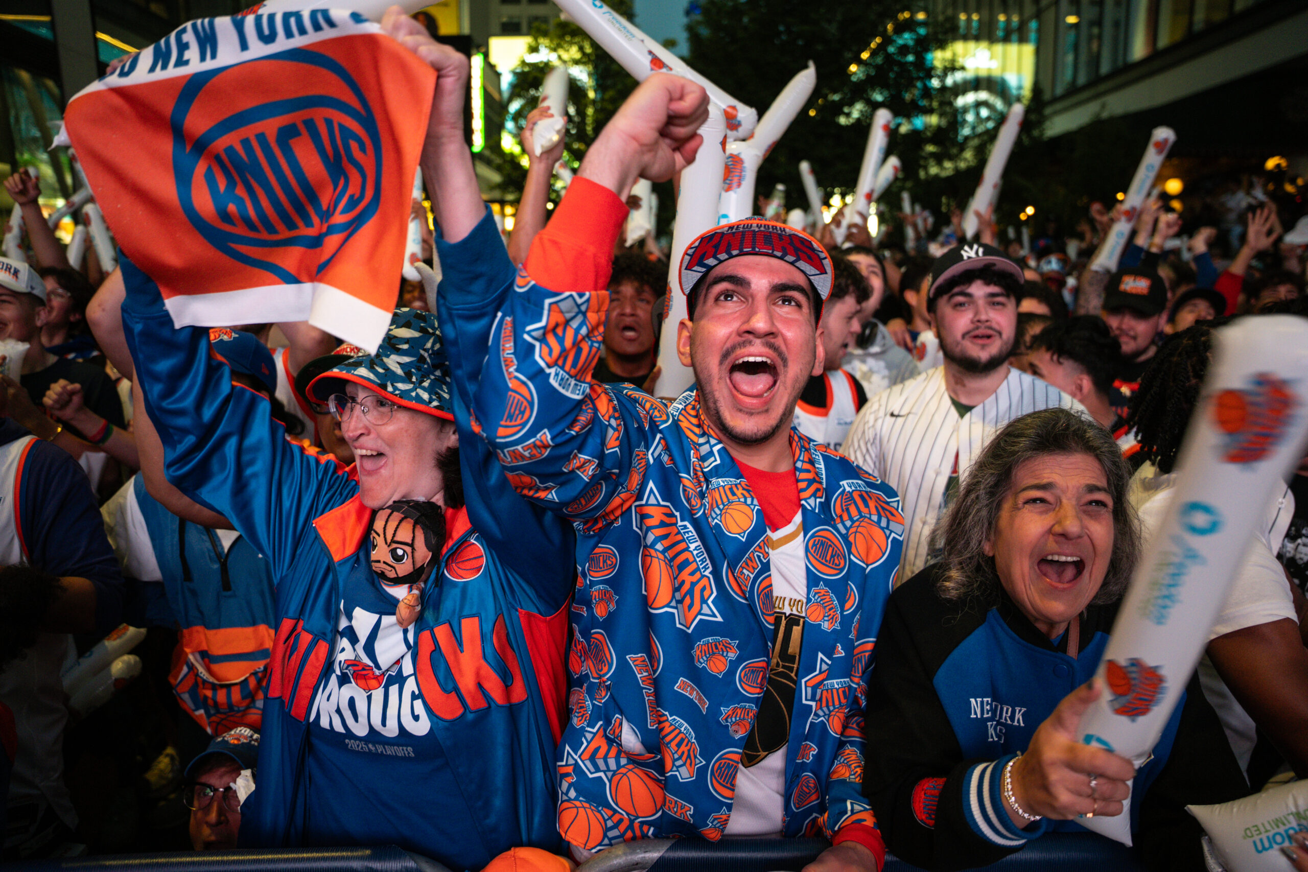 New York Knicks Fans. 2026 NBA Finals. Madison Square Garden
