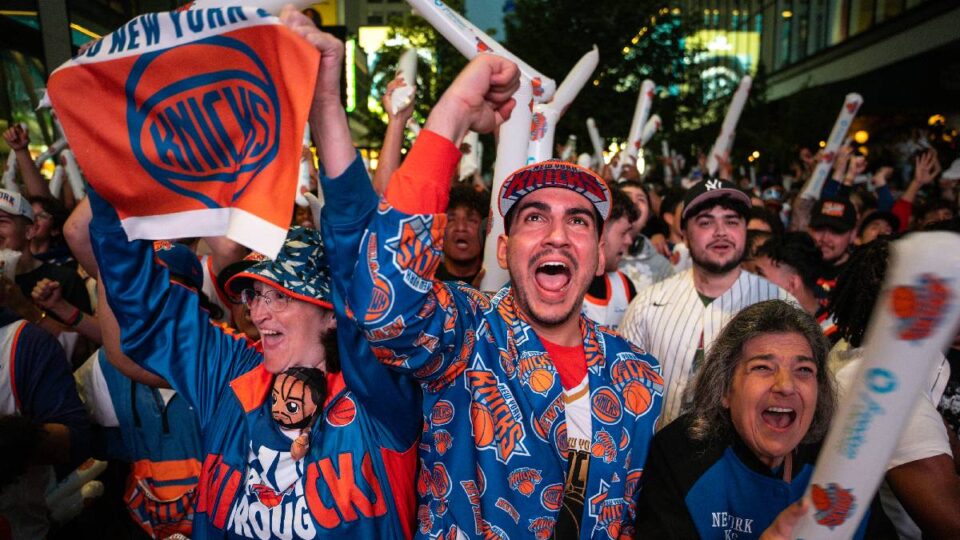 New York Knicks Fans. 2026 NBA Finals. Madison Square Garden