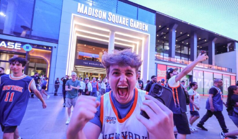 New York Knicks.2026 NBA Finals. Madison Square Garden.
