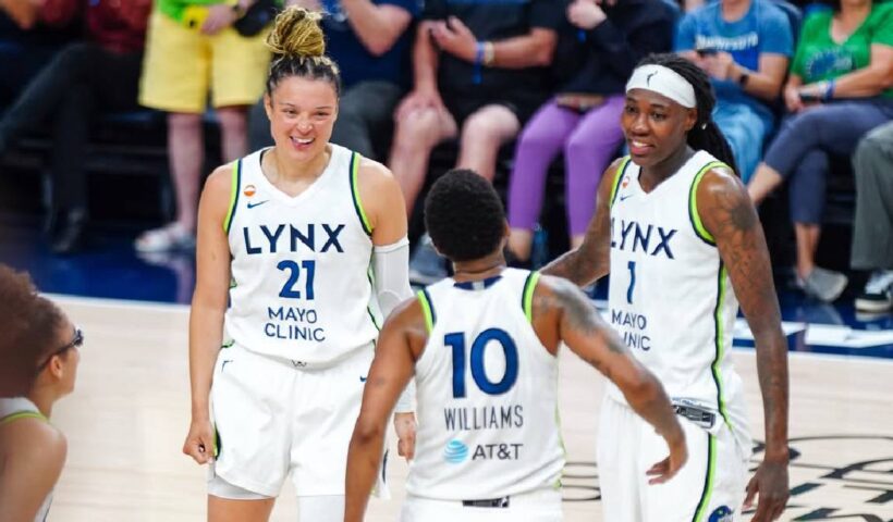 Minnesota Lynx, WNBA 2026. Kayla McBride