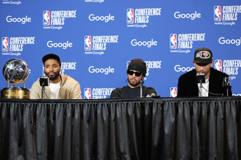 Mikal Bridges Jalen Brunson Josh Hart
