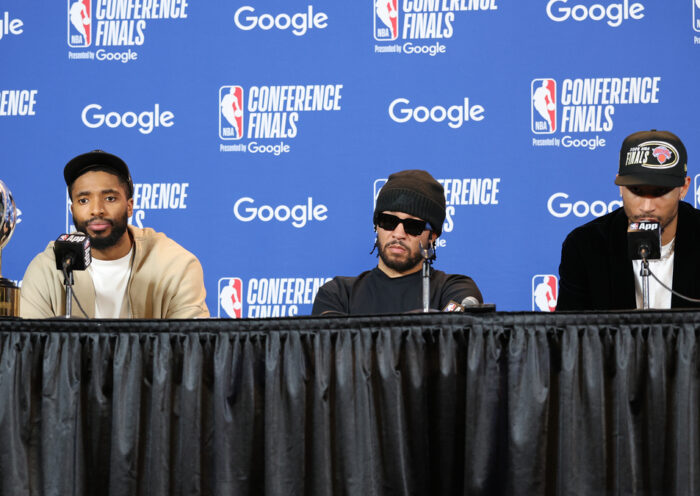 Mikal Bridges Jalen Brunson Josh Hart