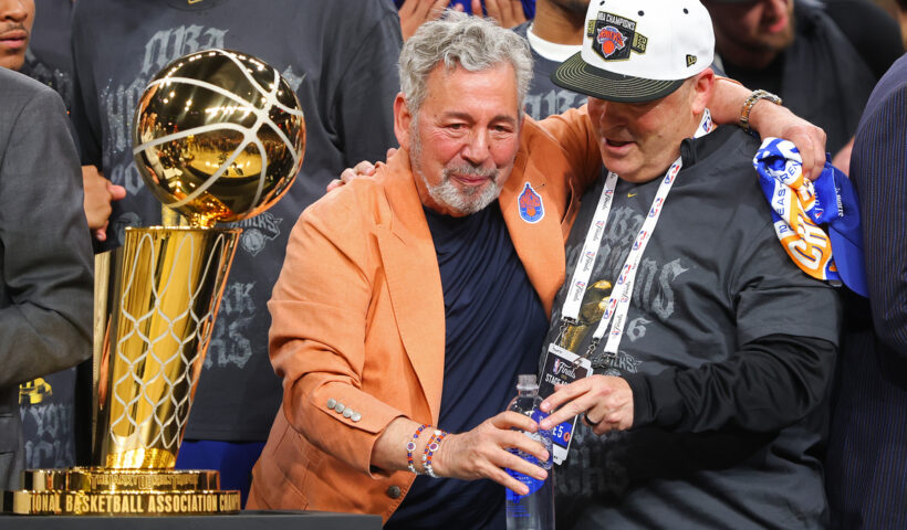 Leon Rose James Dolan New York Knicks NBA Finals