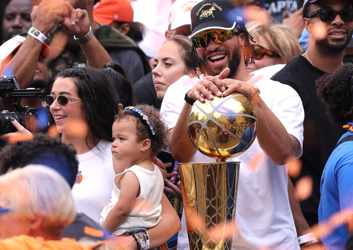 New York Knicks Jalen Brunson Parade