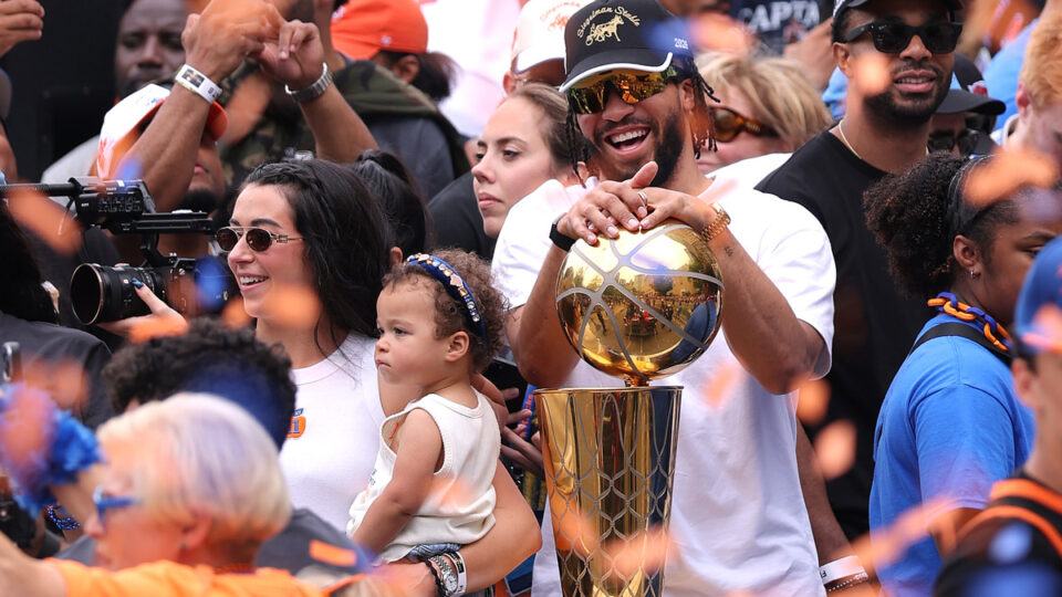 New York Knicks Jalen Brunson Parade