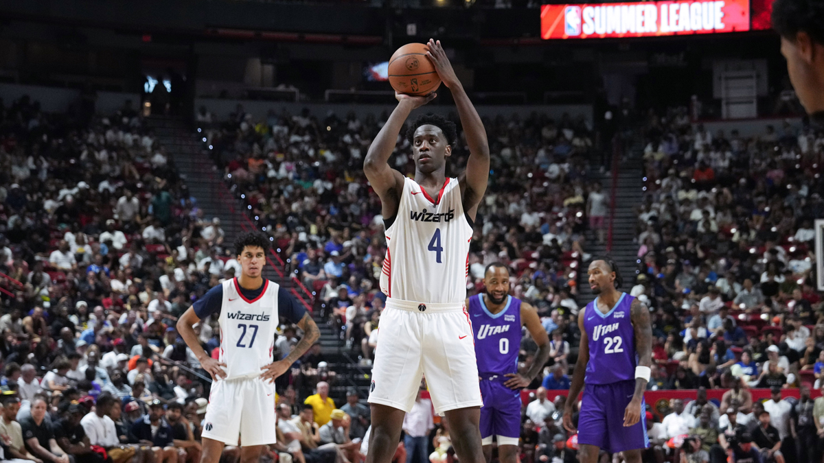 AJ Dybantsa Outduels Darryn Peterson As Wizards Edge Jazz