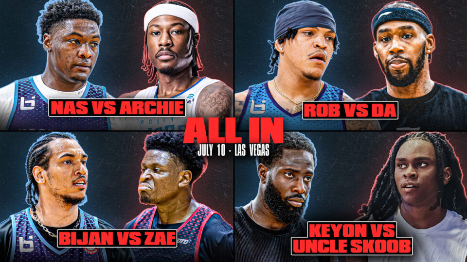 Ballislife ALL IN Las Vegas 1v1 LIVE LOG: Results, Updates (July 10)
