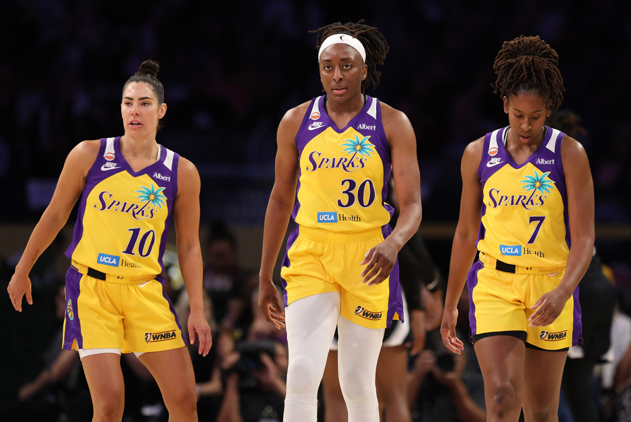 Kelsey Plum Nneka Ogwumike Ariel Atkins Los Angeles Sparks