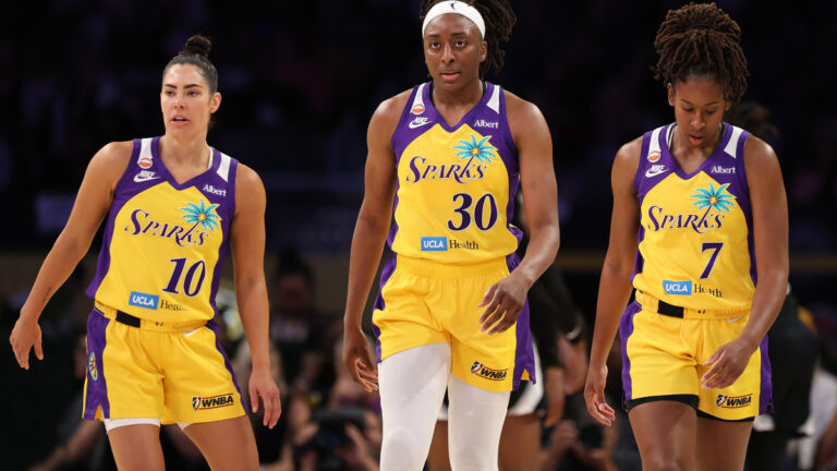 Kelsey Plum Nneka Ogwumike Ariel Atkins Los Angeles Sparks