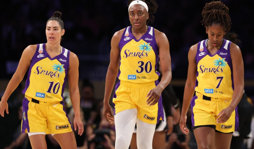 Kelsey Plum Nneka Ogwumike Ariel Atkins Los Angeles Sparks