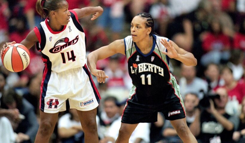 Cynthia Cooper Teresa Weatherspoon Houston Comets New York Liberty WNBA All-Star Game 2026.