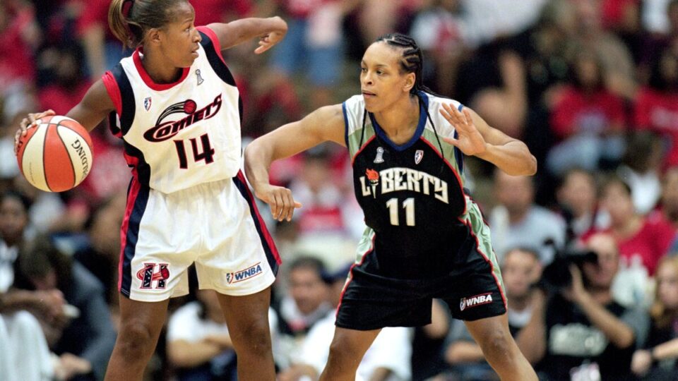 Cynthia Cooper Teresa Weatherspoon Houston Comets New York Liberty WNBA All-Star Game 2026.