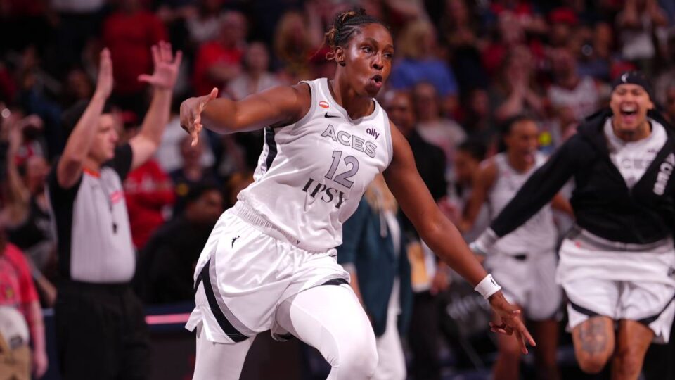 Chelsea Gray, Point Guard for the Las Vegas Aces WNBA.