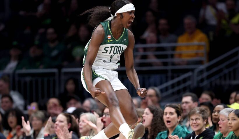 Flau'jae Johnson Seattle Storm WNBA