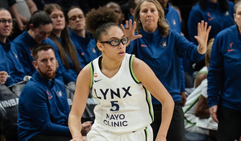 Olivia Miles Minnesota Lynx point guard.