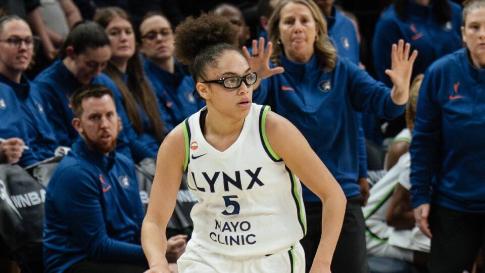 Olivia Miles Minnesota Lynx point guard.