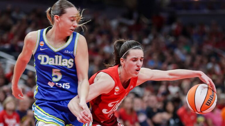Paige Bueckers Caitlin Clark Dallas Wings WNBA