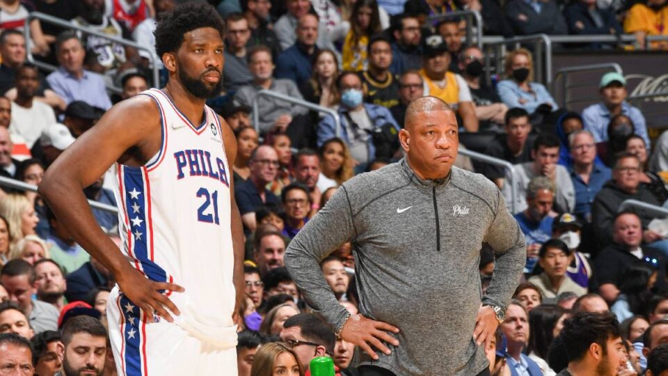 Doc Rivers Joel Embiid Philadelphia 76ers