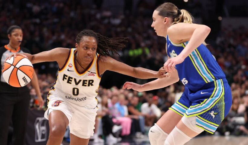 Kelsey Mitchell, Indiana Fever, WNBA.