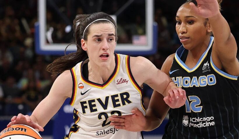 Indiana Fever Chicago Sky Caitlin Clark Sydney Taylor WNBA