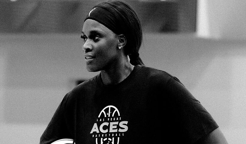 Kalani Brown Las Vegas Aces 2026. WNBA