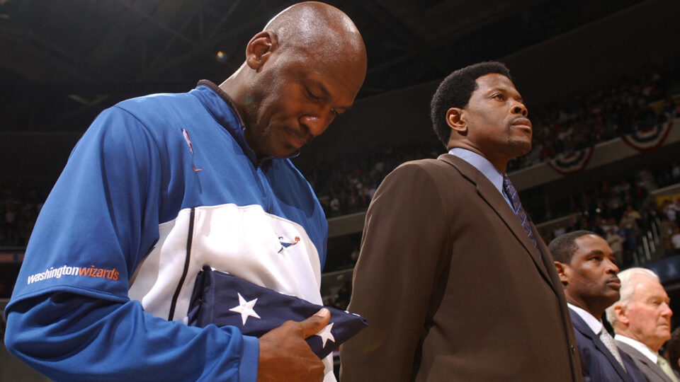 Michael Jordan USA Flag 9 11 April 2003