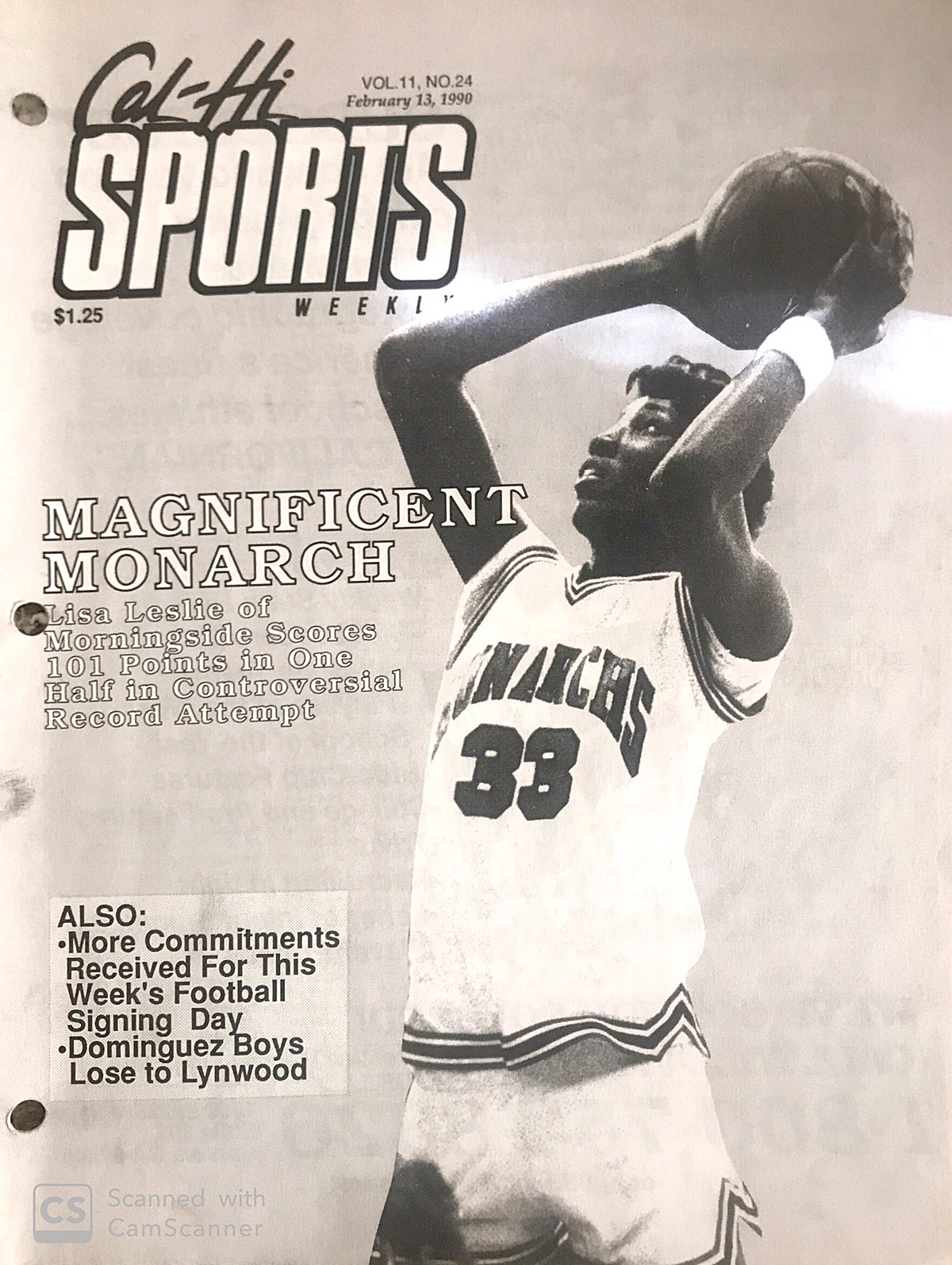 Lisa Leslie Morningside HS 1990