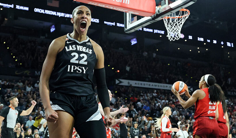 A'ja Wilson 2026 Playoffs