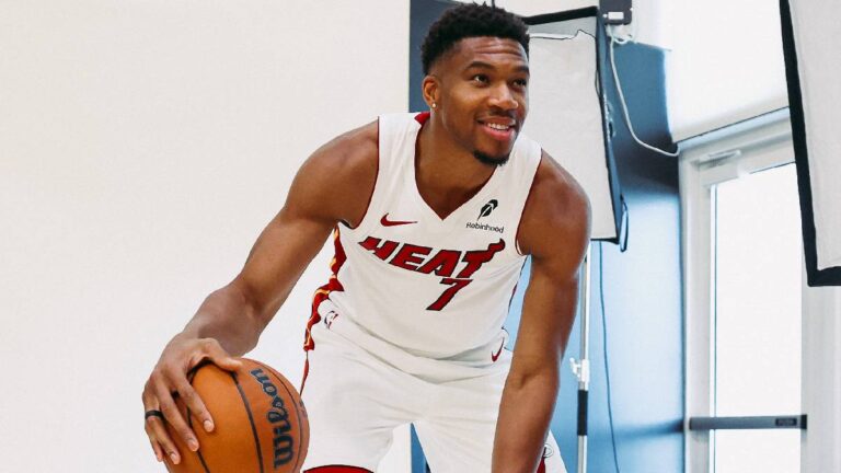 NBA Miami Heat Giannis Antetokounmpo