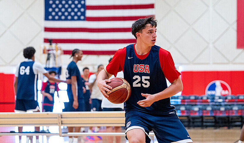Colton Hiller 2028 USA Basketball